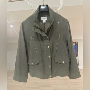 Club Monaco women’s light green jacket in size S/P